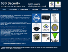 Tablet Screenshot of igbsecurity.co.uk